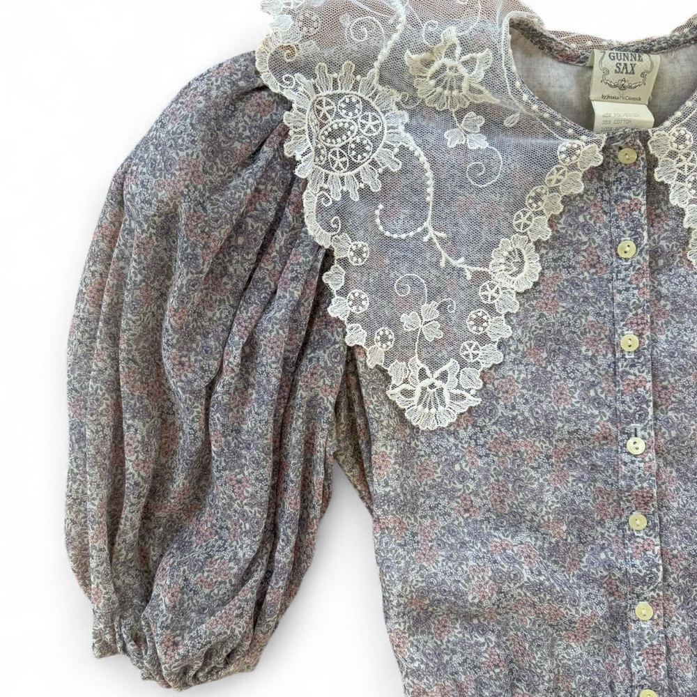 Gunne Sax Floral Prairie Dress - image 3